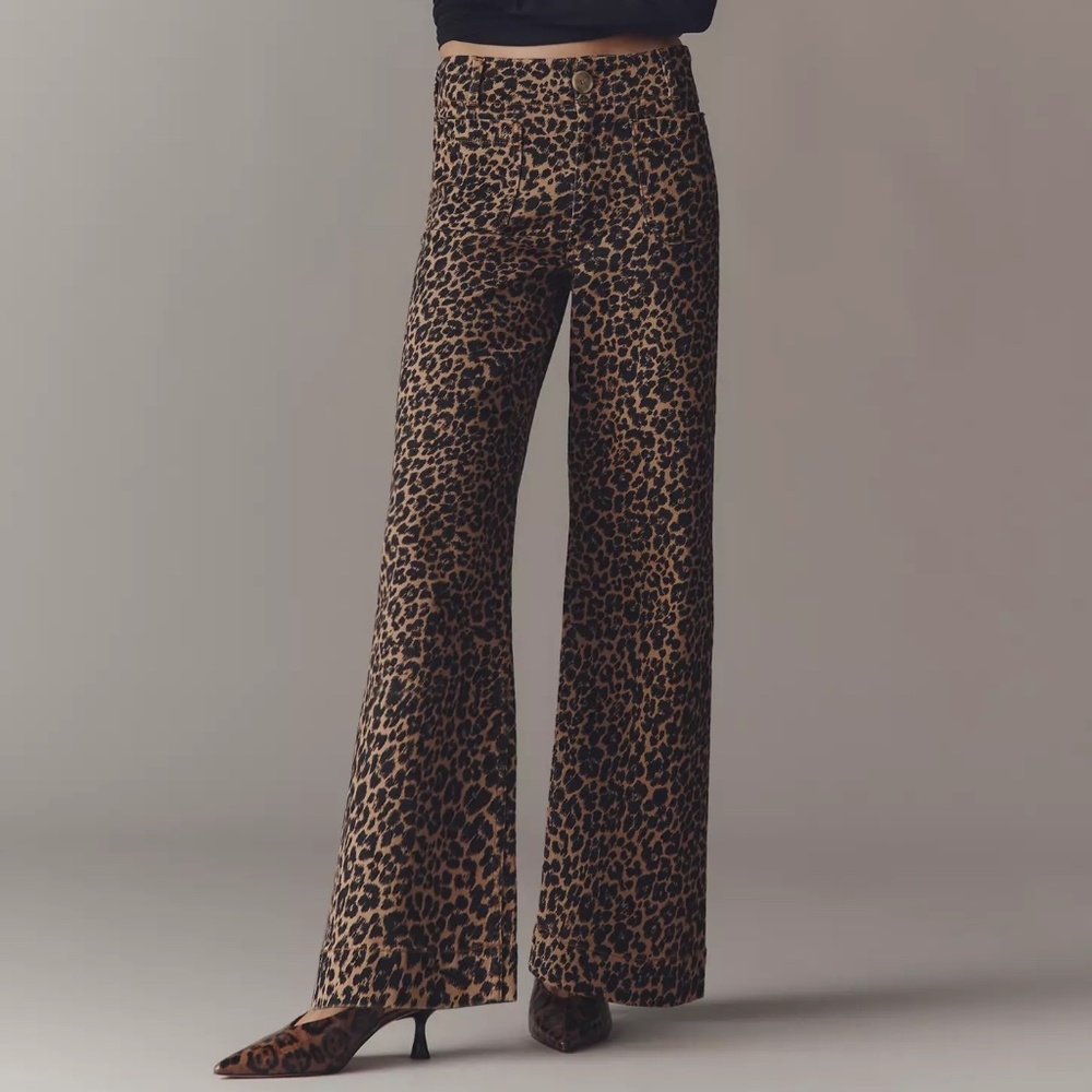 Colette Full Length Wide Leg Jeans by Maeve